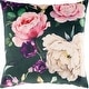 preview thumbnail 3 of 5, Artistic Weavers Jasyn Floral Velvet 22-inch Throw Pillow