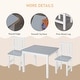 preview thumbnail 3 of 5, 3 Pieces Toddler Multi-usage Desk