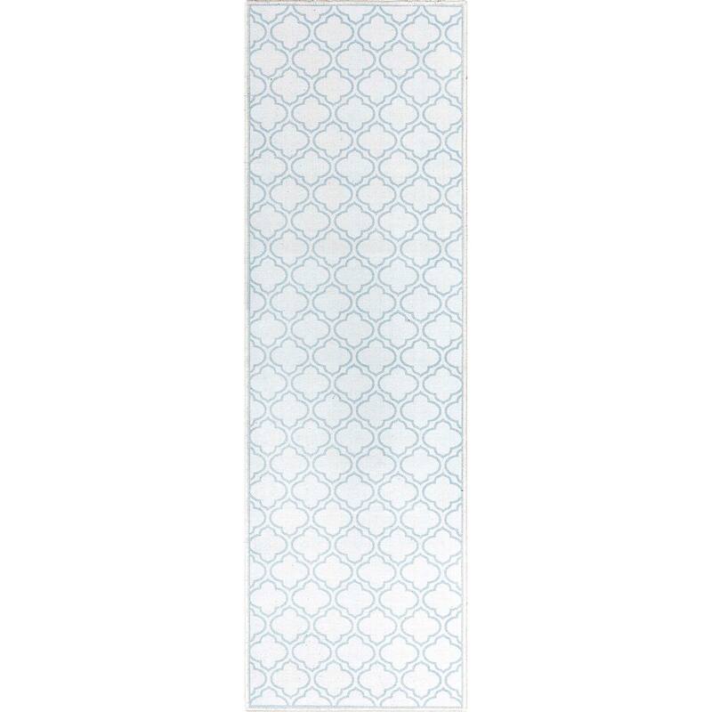 Well Woven Apollo Lattice Moroccan Machine Washable Area Rug