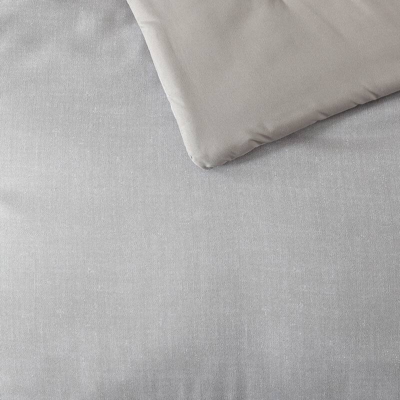 Kenneth Cole Abstract Text Grey 14 Piece Comforter Bonus Set