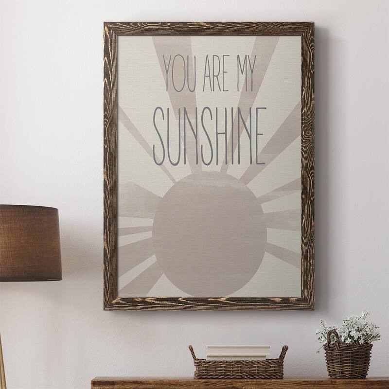Sunshine-Premium Framed Canvas - Ready to Hang