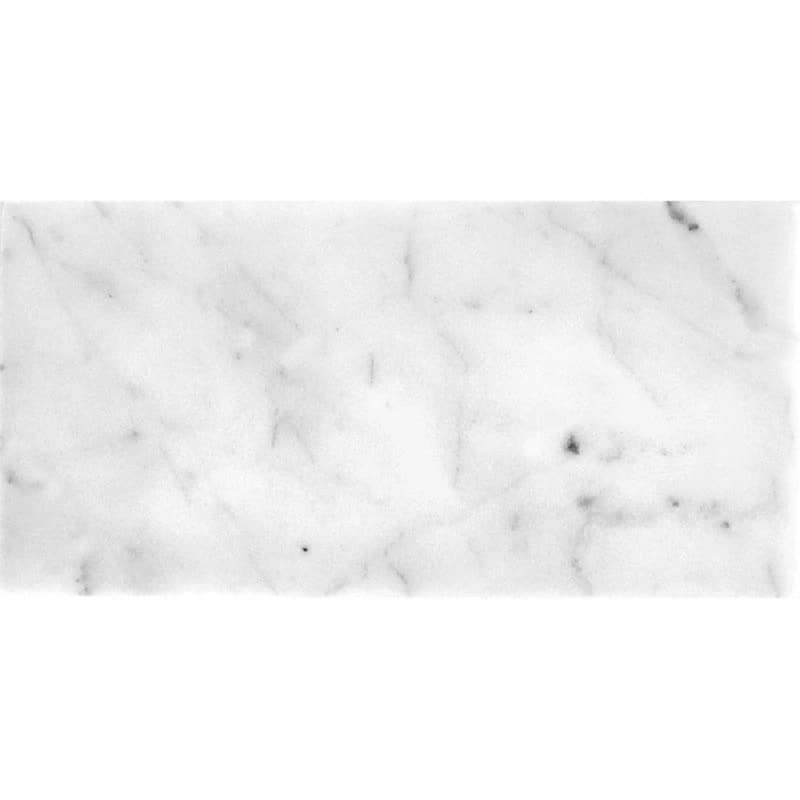 Apollo Tile Gray 3in. x 6in. Polished Marble Subway Tile (5 Sq ft