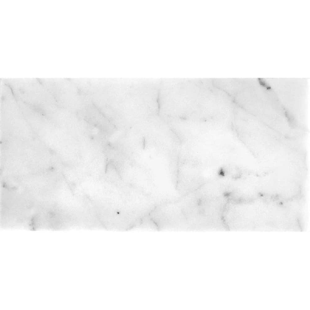 Apollo Tile Gray 3in. x 6in. Polished Marble Subway Tile (5 Sq ft