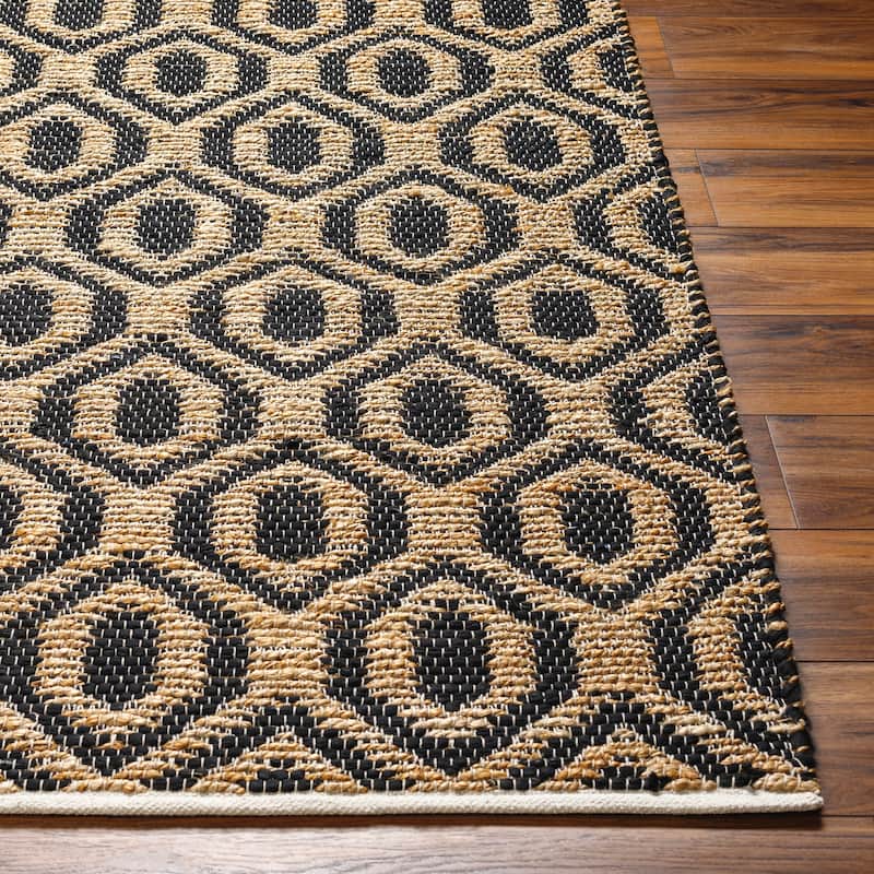 Livabliss Jean Recycled Cotton & Jute Casual Area Rug