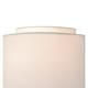 preview thumbnail 3 of 3, Vaxcel Lighting Burnaby 1 Light Wall Sconce with White Fabric Shade