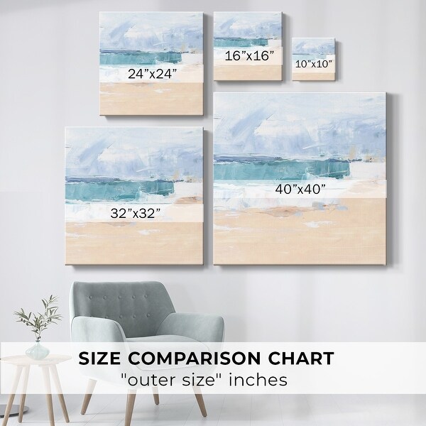 Caribbean Horizon I-Gallery Wrapped Canvas - Bed Bath