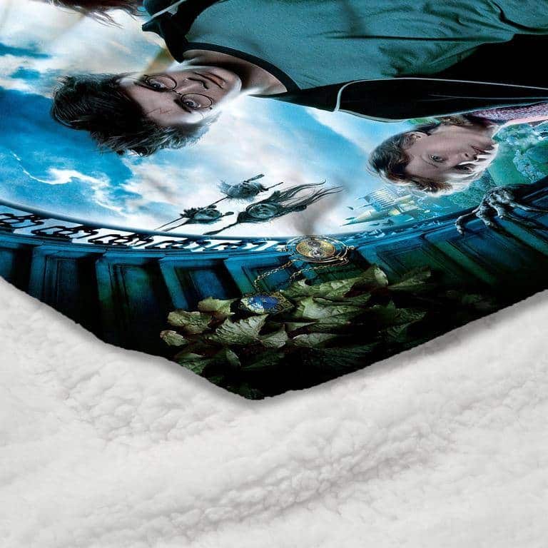 Warner Brothers Harry Potter Silk Touch Sherpa Throw Blanket