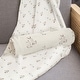 preview thumbnail 13 of 13, Crane Baby Organic Cotton Bunny Single Swaddle