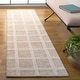 preview thumbnail 36 of 47, SAFAVIEH Hand-Tufted Pine Zymryd Modern & Contemporary Wool Rug 2'3" x 8' Runner - Rust/Ivory