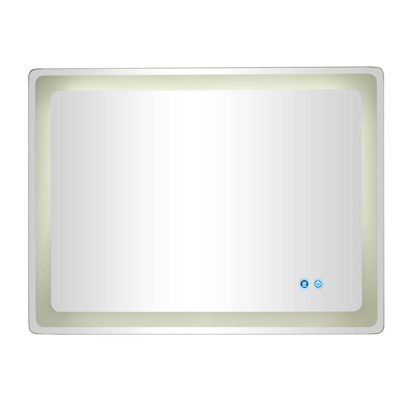 Illuminated Led Bathroom Wall Mirror with Mirror Defogger