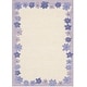 preview thumbnail 6 of 11, SAFAVIEH Handmade Children's Daisy Borders Ivory New Zealand Wool Rug 2' x 3' - Ivory/Lavander
