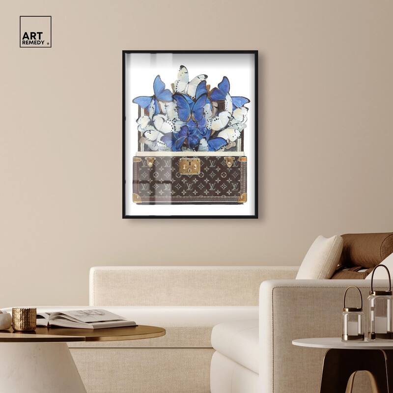 Luxurious Butterflies Shadowbox by Art Remedy