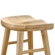 preview thumbnail 17 of 28, Saville Backless Wood Counter Stools - Set of 2