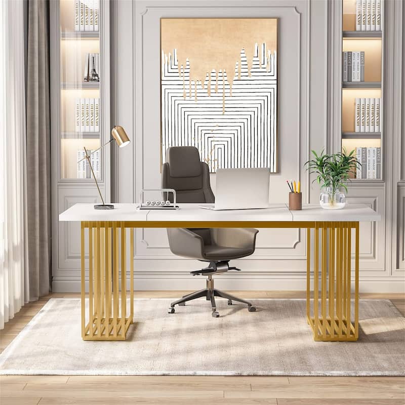 70.9" Modern Executive Desk