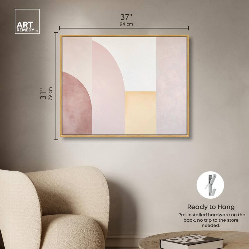 Gentle Color Strength II Canvas by Art Remedy