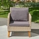 preview thumbnail 4 of 14, Brookside Chloe Rattan Outdoor Seating Collection
