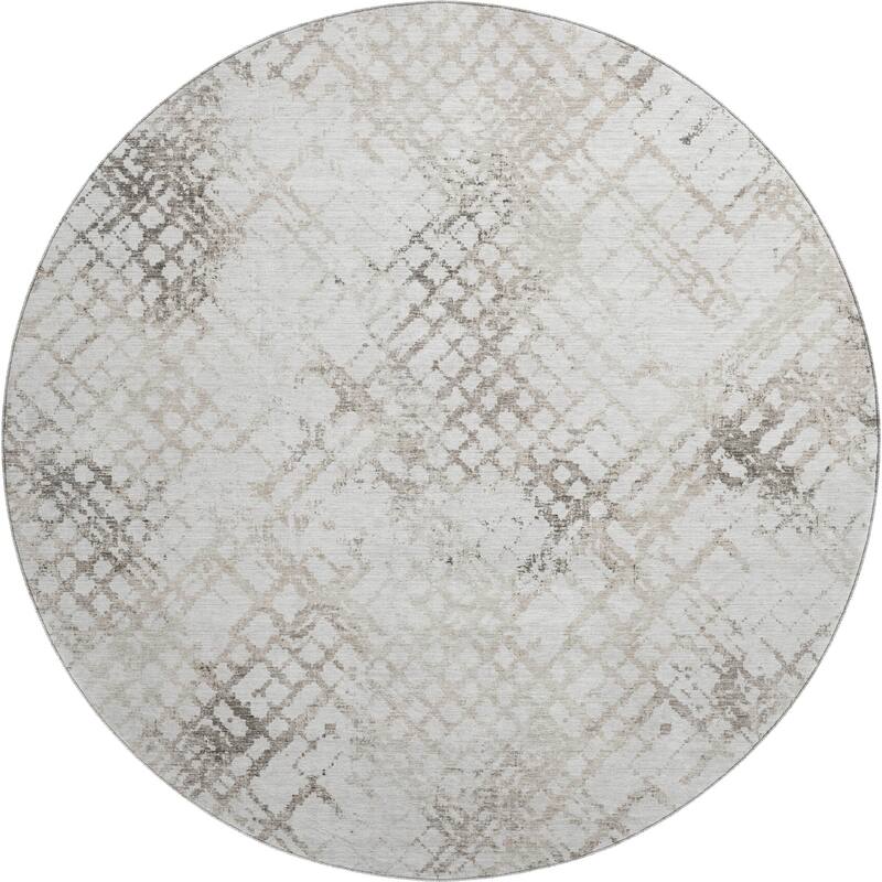 Premium Washable Super Soft Modern Trellis Mayfield Rug
