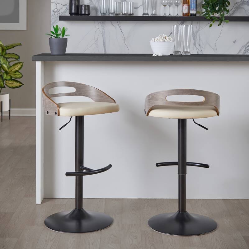 Cassis Adjustable Barstool - Set of 2