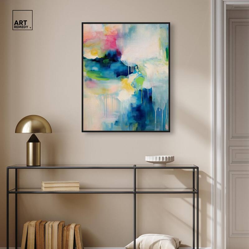 Prismatic Weeps Color III Canvas by Art Remedy
