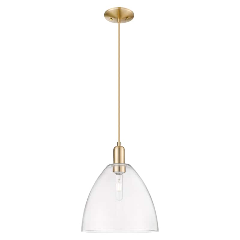 Innovations Lighting Endless Possibilities Arcadia - Bristol - 1 Light 12" Cord Hung Mini Pendant - Clear/Champagne Bronze