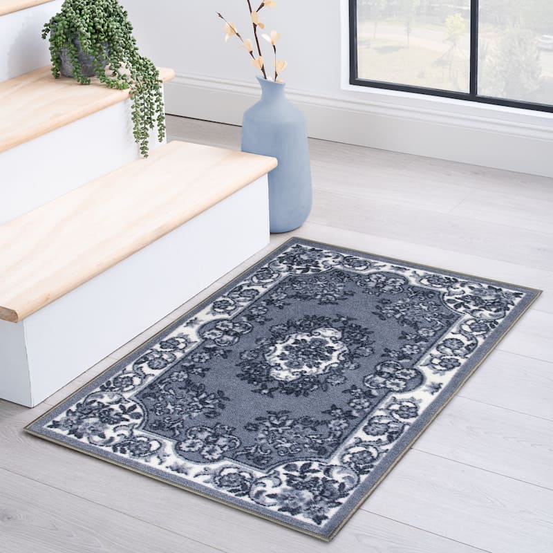 Superior Seraphina Classic Non-slip Washable Area Rug