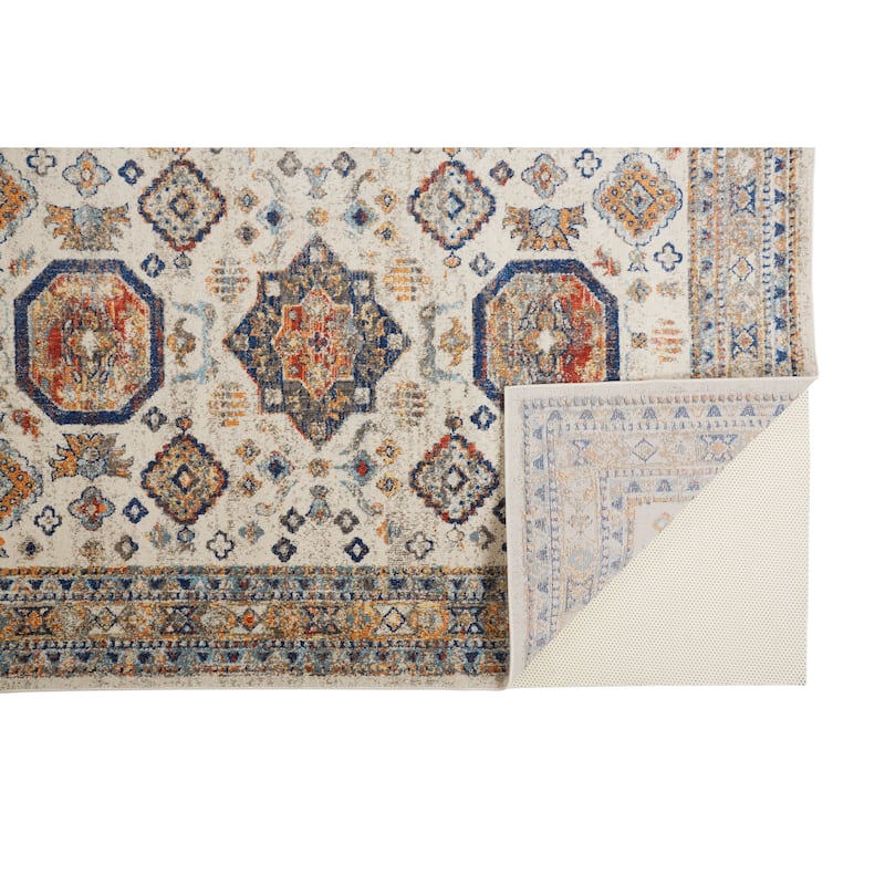 Bellini Vintage Bohemian Medallion Moroccan Transitional Rug