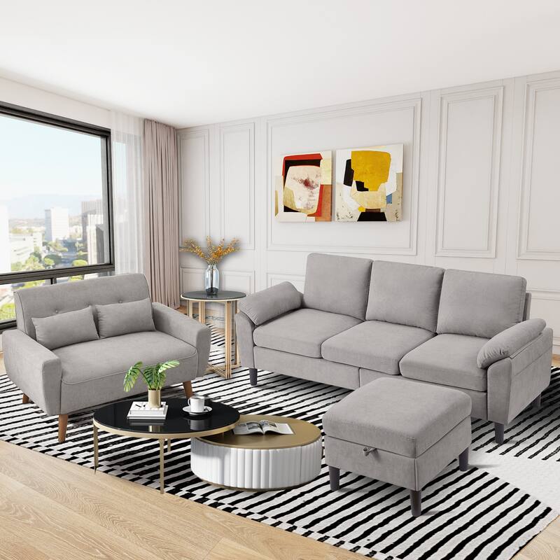 3 Pieces Living Room Set
