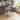 360° Swivel Leather Cushioned Bar Chairs with Sturdy Iron Legs, Set of 2