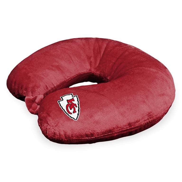 NFL Red Travel Neck Pillow