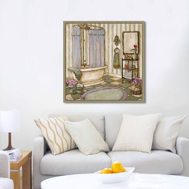 "Her Sanctuary I" Print on Floating Canvas