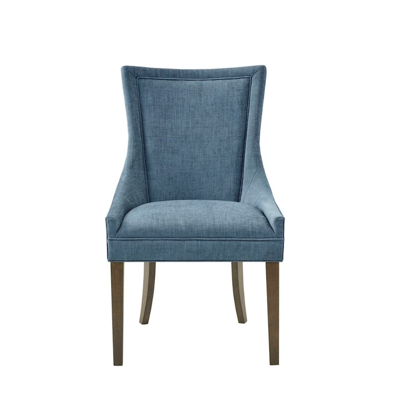 Chenille Upholstered Dining Chairs Kitchen Chairs Side Chairs Set of 2