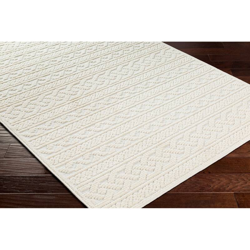Artistic Weavers Melitta Global Stripe Machine Washable Area Rug