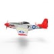preview thumbnail 1 of 3, ZOHD 768-1 Mustang P-51D 750mm Wingspan EPO Warbird RC Airplane PNP PNP