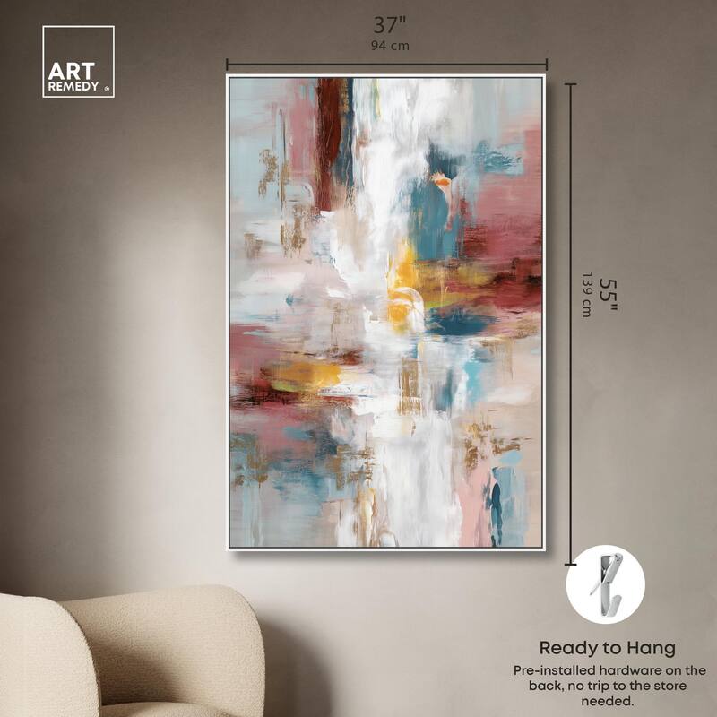 Warmth and cool III Canvas by Art Remedy