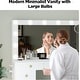 preview thumbnail 2 of 6, Makeup Vanity Desk,41”Large Mirror,12 Adjustable 3 Color LED Bulbs,5 Drawers,Suitable for Girls' Makeup Vanity.