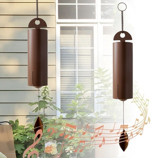 Deep Resonance Serenity Bell Large Wind Chimes for Outside