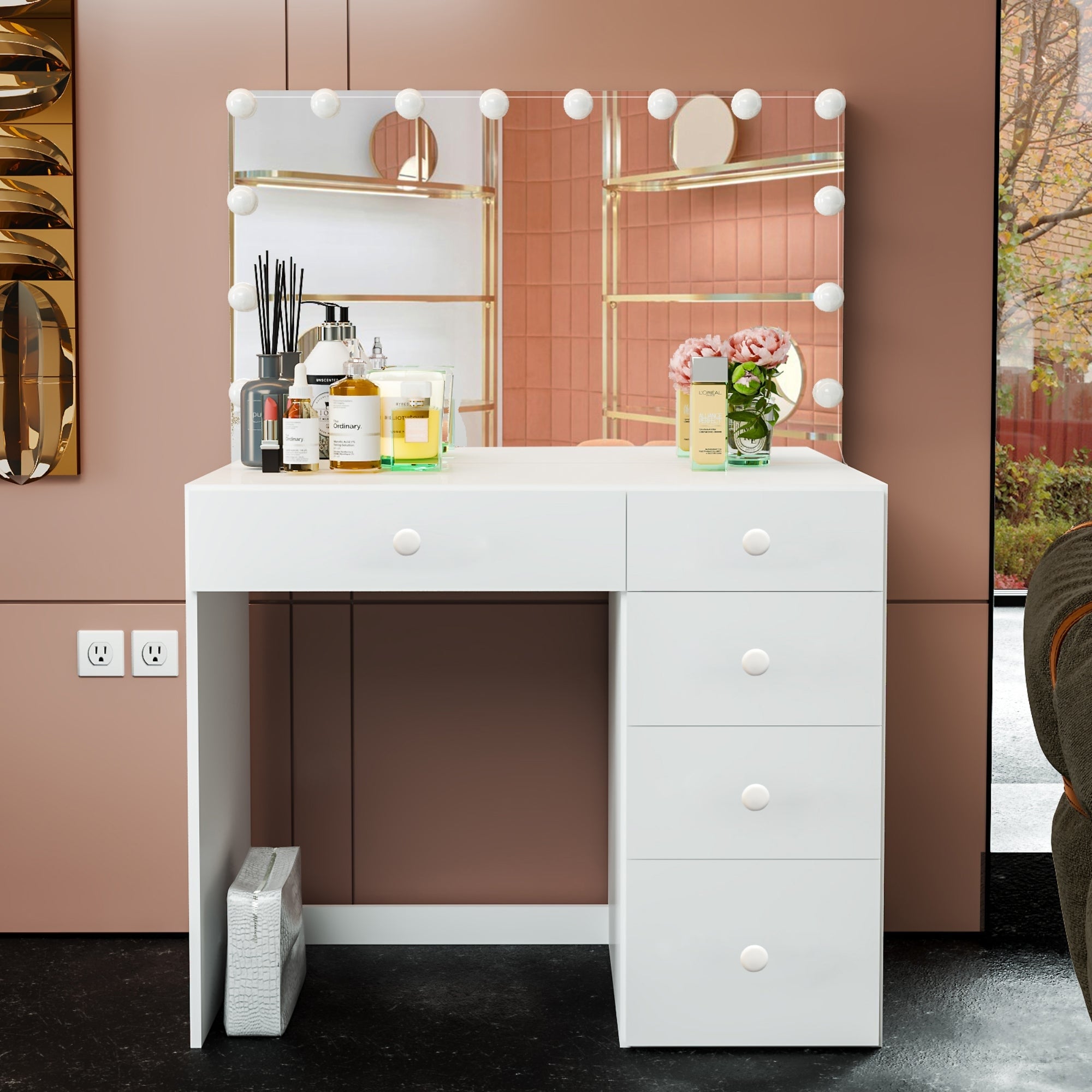 Boahaus christina dressing table deals