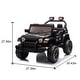preview thumbnail 20 of 58, Kids Electric Ride-On Car with Remote, 12V, Bluetooth, Four-Wheel Suspension, Ages 3+ Black