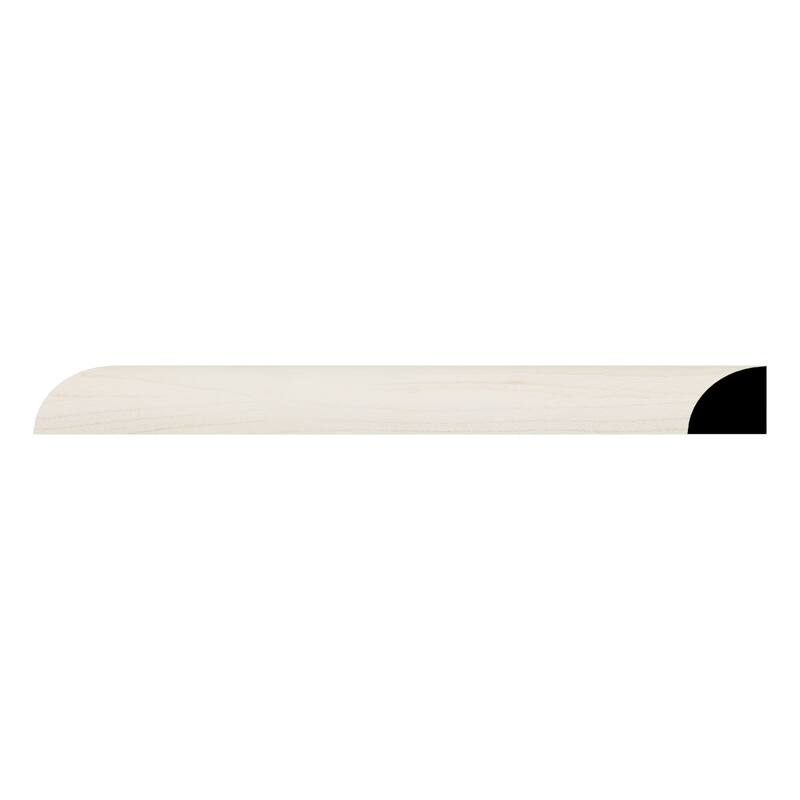 WM106: 11/16-in D x 11/16-in W x 96-in L Americraft Solid Hardwood Stain Grade Quarter Round - Maple