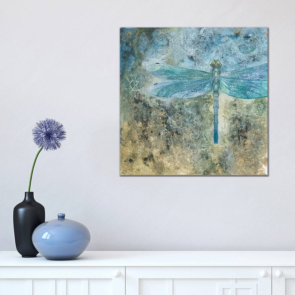 iCanvas "Dragonfly I" by Stephanie Law Canvas Print