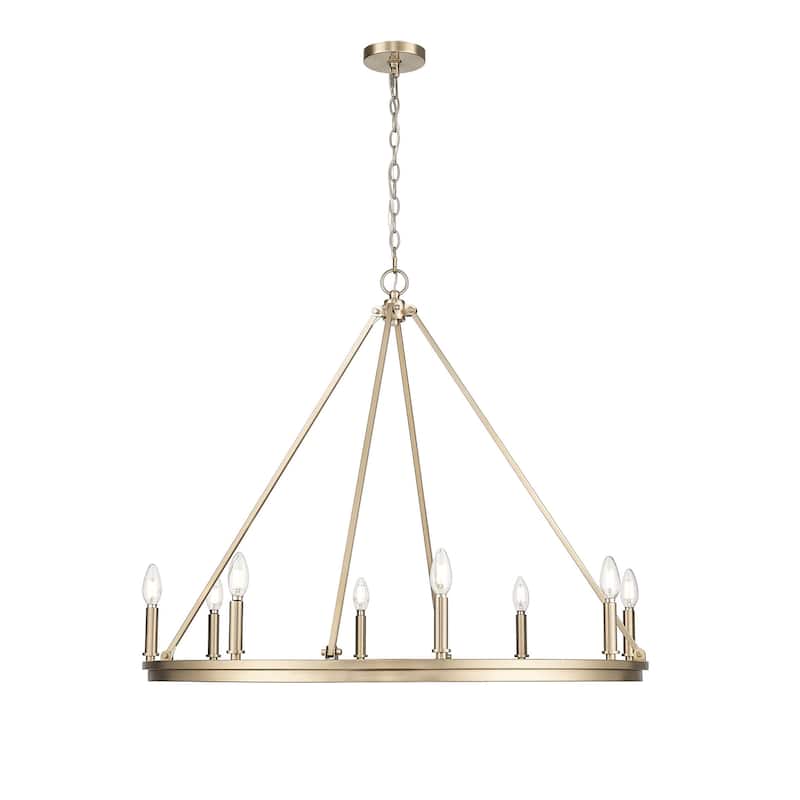 Millennium Lighting 9508 Carruth 8 Light 36" Wide Taper Candle Style
