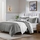 preview thumbnail 68 of 113, Superior Egyptian Cotton 650 Thread Count Solid Duvet Cover Set Full - Queen - Grey