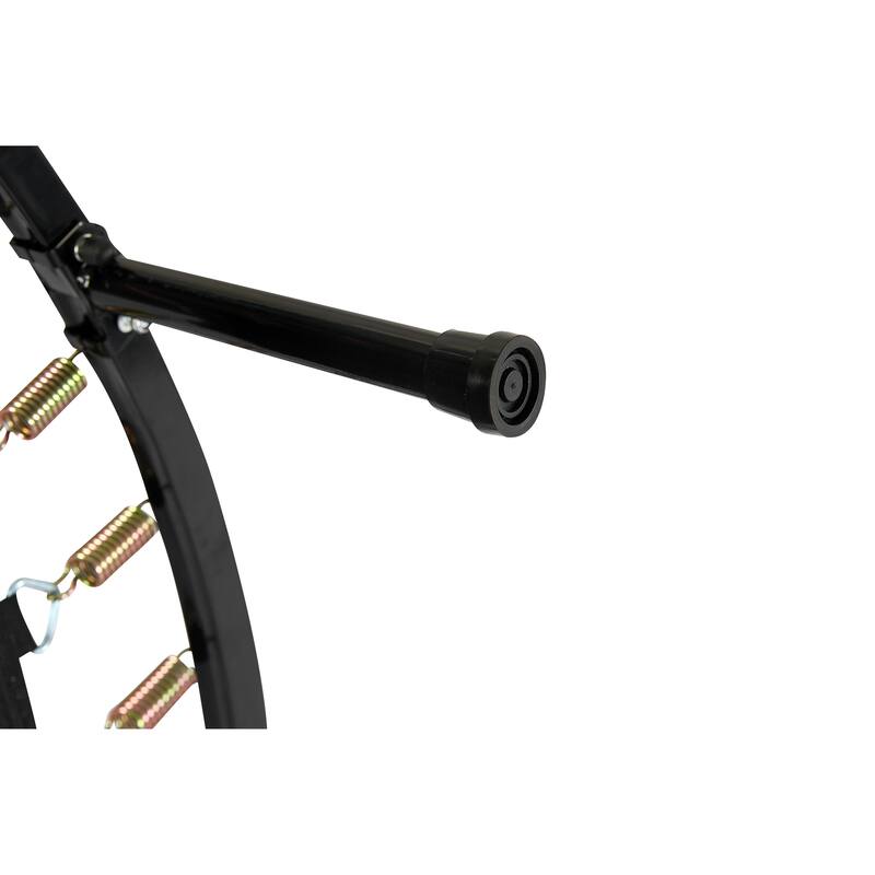 Kids Trampoline - Assembled Design, Happy Expression Theme, Indoor Outdoor Fun - Blue - 48.03