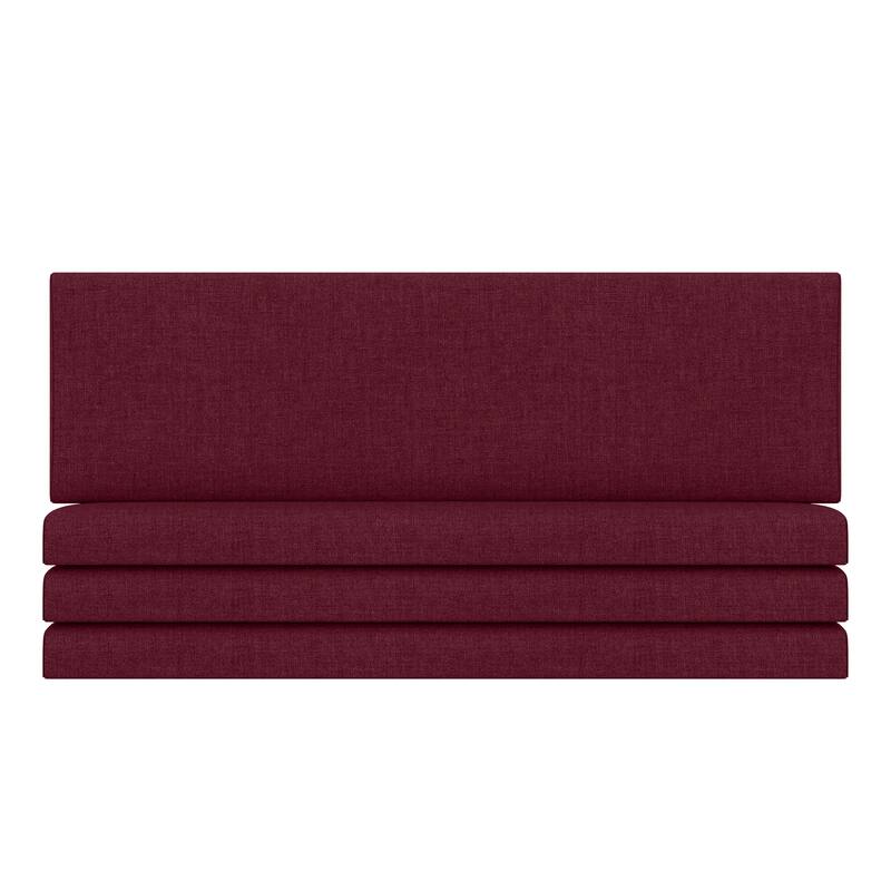 Jaxx Panelist Modern Padded Headboard - Set of 4 Wall Mounted Panels
