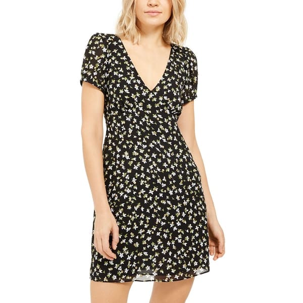 green goddess dressing spinach Pearl Stud Ruffle Dress – ZAY