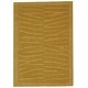 preview thumbnail 5 of 12, SAFAVIEH Handmade Impressions Annalise Modern Wool Rug 2'  x  3' - Gold - Runner/Rectangle