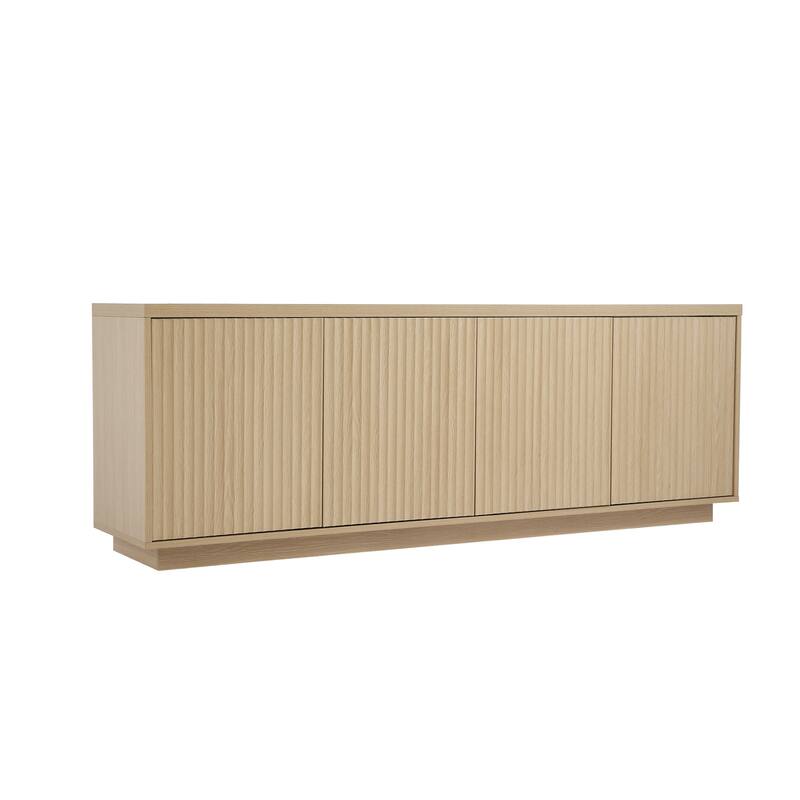 Modern Buffet Cabinet Sideboard with 4-Doors