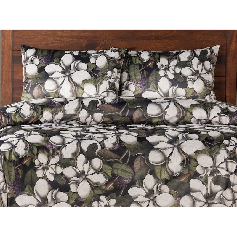 Smithsonian Sweet Magnolias Duvet Set