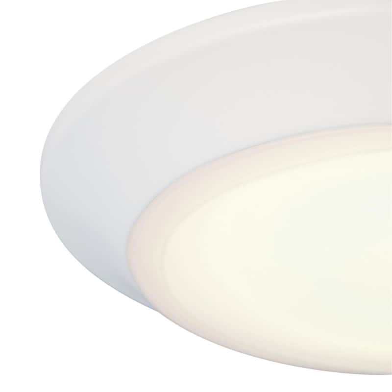 Westinghouse 6134000 Makira 8" Wide LED Flush Mount Bowl Outdoor