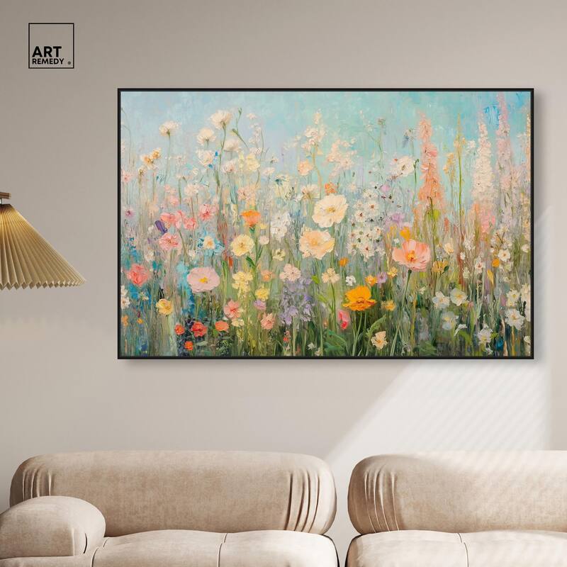Soft Focus Flora II Canvas by Art Remedy